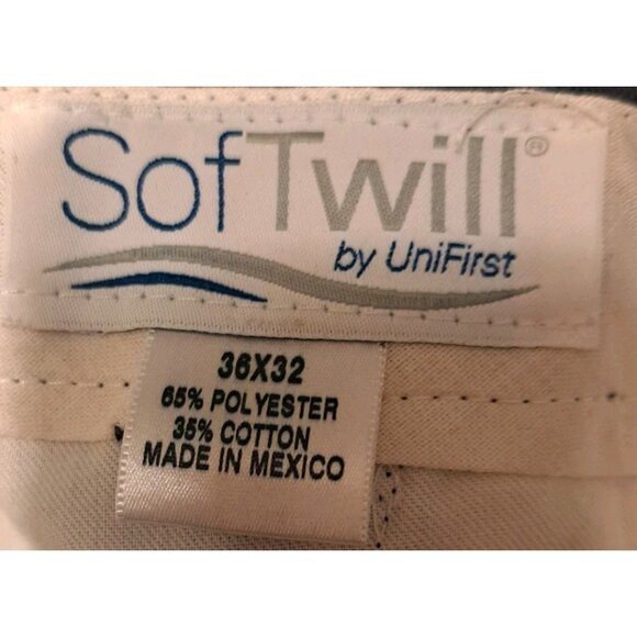 Softwill Mens Blue Work Pants Lot Of Three 36x32 - Picture 7 of 8